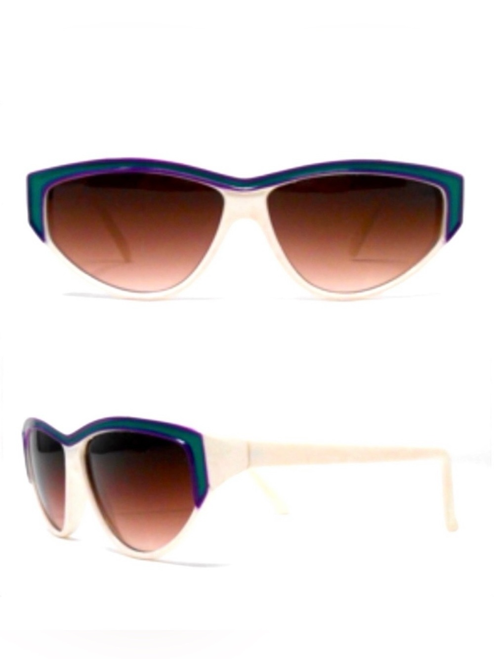 1970’s ANNICK Paris Angular Sunglasses, Made in France, Deadstock/Unworn, France